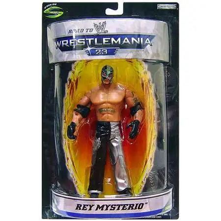 WWE Wrestling Road to WrestleMania 23 Series 1 Rey Mysterio Exclusive Action Figure