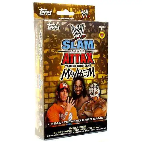WWE Wrestling Topps Slam Attax Mayhem Series 2 Exclusive Starter Deck