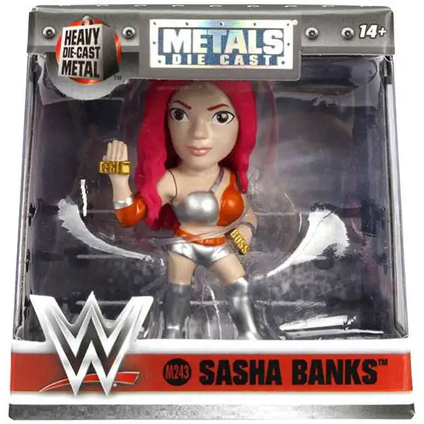 WWE Wrestling Metals Die Cast Sasha Banks 2-Inch Diecast Figure M243