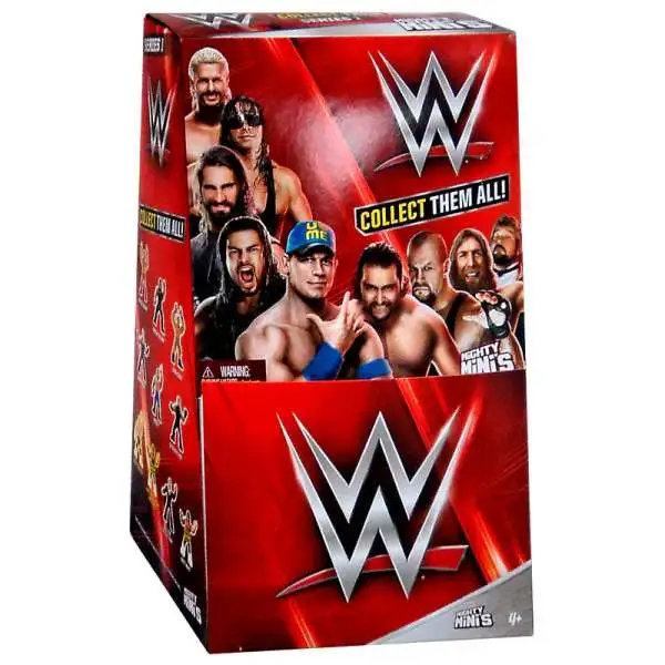 WWE Wrestling Mighty Minis Series 1 Mystery Box [36 Packs]