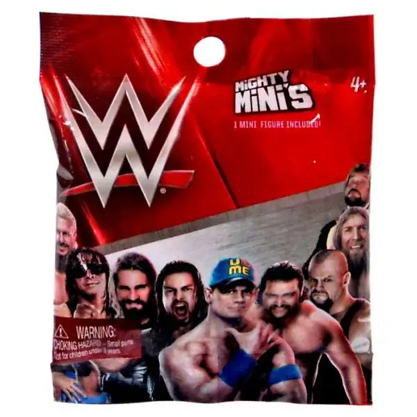 WWE Wrestling Mighty Minis Series 1 Mystery Pack [1 RANDOM Figure]