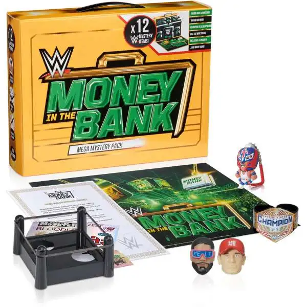 WWE Wrestling Money in The Bank Mega Mystery Pack