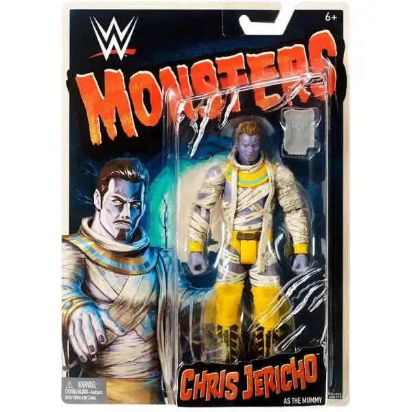 WWE Wrestling Monsters Chris Jericho as The Mummy Action Figure