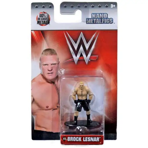 WWE Wrestling Nano Metalfigs Brock Lesnar 1.5-Inch Diecast Figure W18 [Damaged Package]