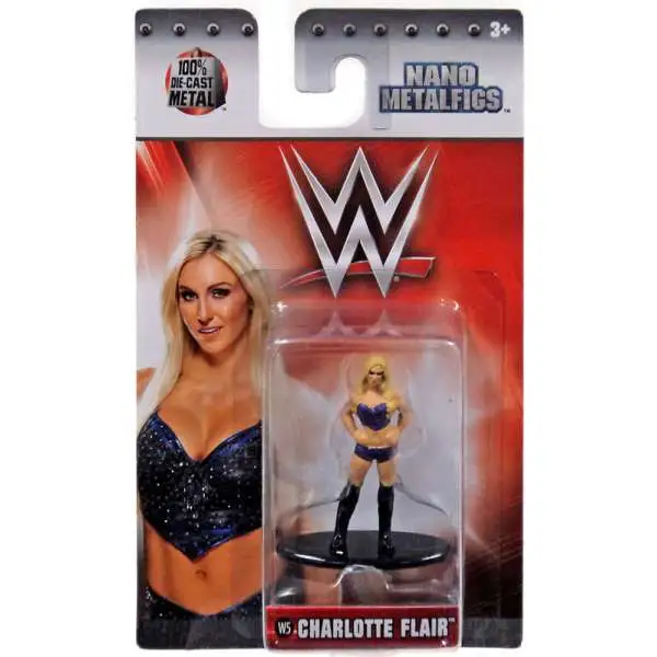 WWE Wrestling Nano Metalfigs Charlotte Flair 1.5-Inch Diecast Figure W5
