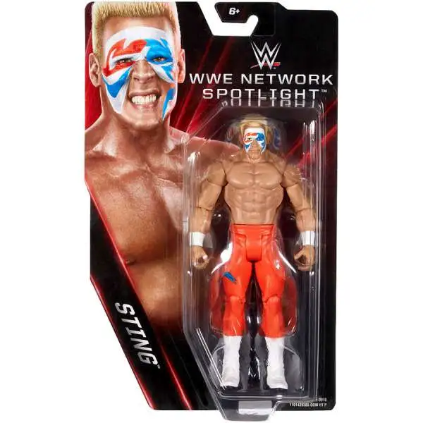 WWE Wrestling Network Spotlight Sting Exclusive Action Figure [Damaged Package]