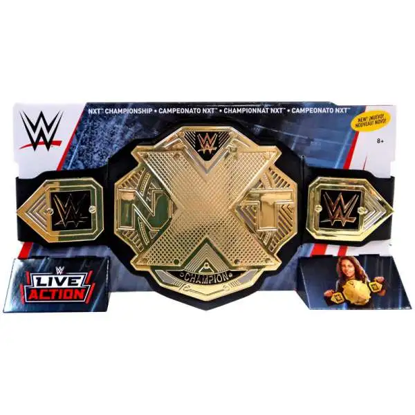 WWE Wrestling Live Action NXT Championship Championship Belt [Blue & White Packaging]