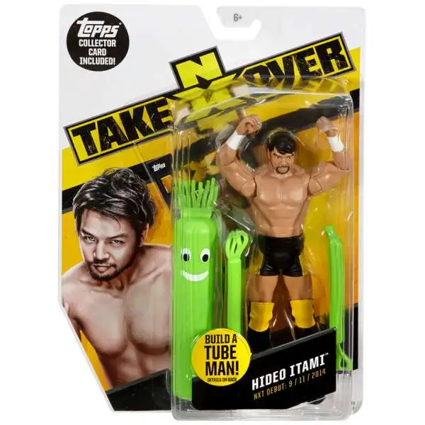 WWE Wrestling NXT Takeover Hideo Itami (KENTA) Exclusive Action Figure [Build A Tube Man!]