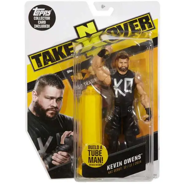 WWE Wrestling NXT Takeover Kevin Owens Exclusive Action Figure [Build A Tube Man!]