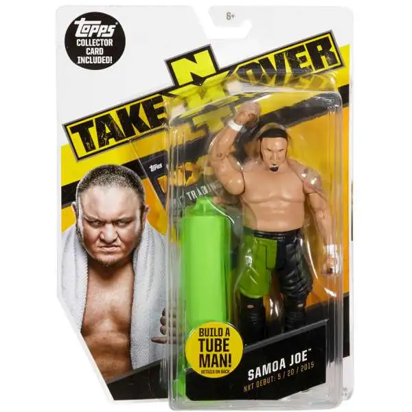 WWE Wrestling NXT Takeover Samoa Joe Exclusive Action Figure [Build A Tube Man!]