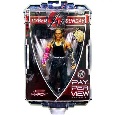 WWE Wrestling Pay Per View Series 14 Cyber Sunday Jeff Hardy Action Figure