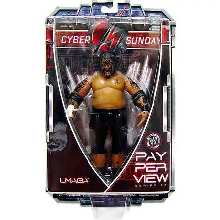 WWE Wrestling Pay Per View Series 14 Cyber Sunday Umaga Action Figure