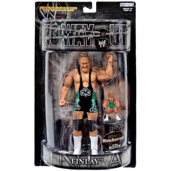 WWE Wrestling Pay Per View Series 15 No Way Out Finlay Action Figure [With Bonus Figure]
