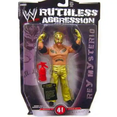 WWE Wrestling Ruthless Aggression Series 41 Rey Mysterio Action Figure [Damaged Package]