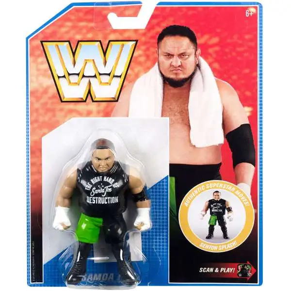 WWE Wrestling Retro Samoa Joe Action Figure