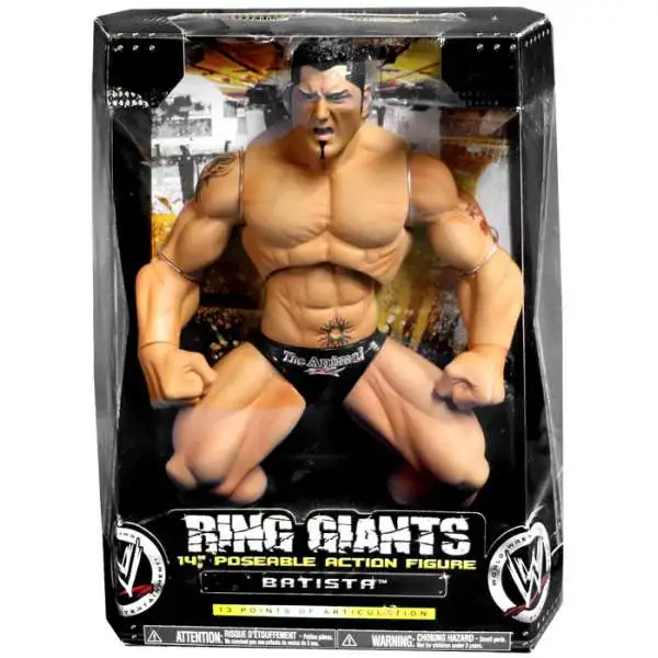 WWE Wrestling Ring Giants Series 7 Batista Action Figure [Damaged Package]