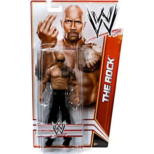WWE Wrestling Signature Series 4 The Rock Action Figure Mattel