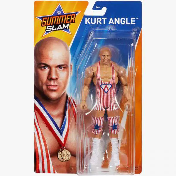 WWE Wrestling Summer Slam 2018 Kurt Angle Action Figure Mattel