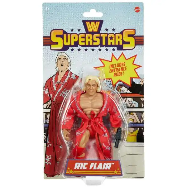 WWE Wrestling Retro Superstars Ric Flair Action Figure