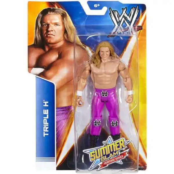 WWE Wrestling Summer Slam Heritage Series Triple H Action Figure [Purple Pants]