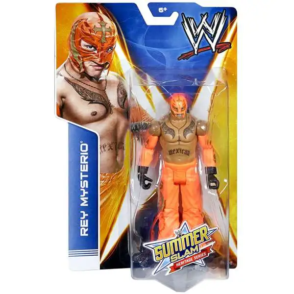 WWE Wrestling Summer Slam Heritage Series Rey Mysterio Action Figure [2014]