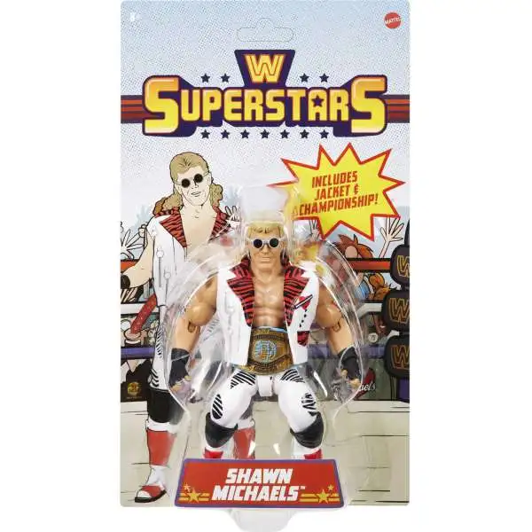 WWE Wrestling Retro Superstars Shawn Michaels Exclusive Action Figure
