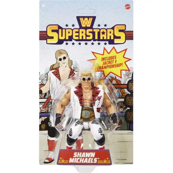 WWE Wrestling Retro Superstars Shawn Michaels Exclusive Action Figure [Damaged Package]