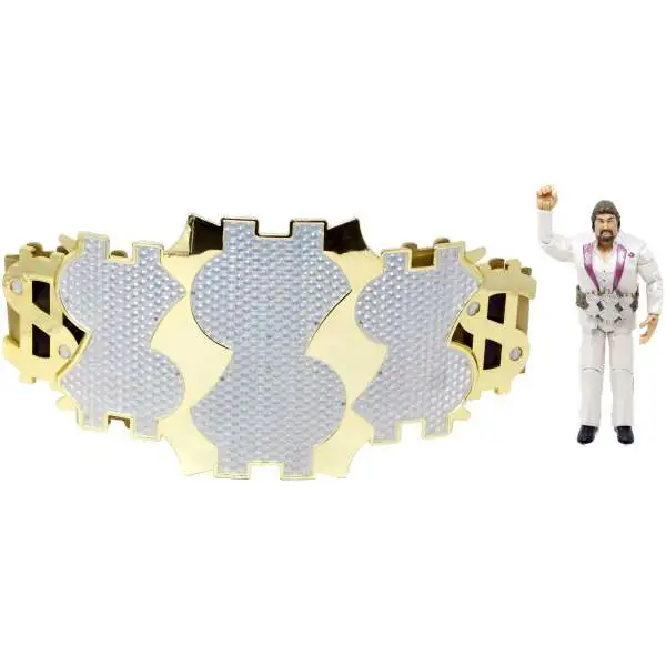 WWE Wrestling Classic Superstars Ted DiBiase's Million-Dollar Championship Belt Action Figure [Loose]