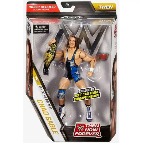 WWE Wrestling Elite Collection Then Now Forever Chad Gable Exclusive Action Figure [NXT Tag Team Championship]
