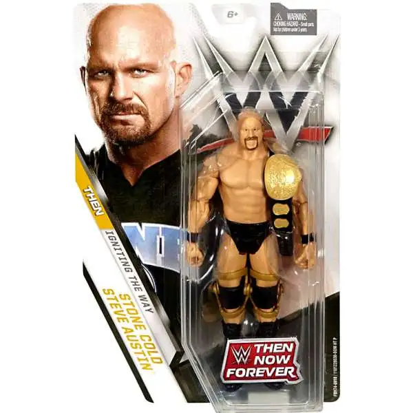 WWE Wrestling Then Now Forever Stone Cold Steve Austin Exclusive Action Figure [Damaged Package]