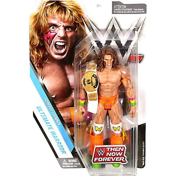 WWE Wrestling Then Now Forever Ultimate Warrior Exclusive Action Figure