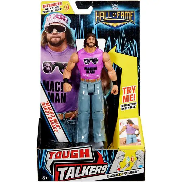 WWE Wrestling Tough Talkers Hall of Fame "Macho Man" Randy Savage Exclusive Action Figure