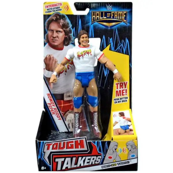 WWE Wrestling Tough Talkers Hall of Fame Rowdy Roddy Piper Exclusive Action Figure