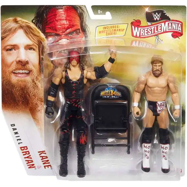 WWE Wrestling Battle Pack WrestleMania 36 Kane & Daniel Bryan Action Figure 2-Pack