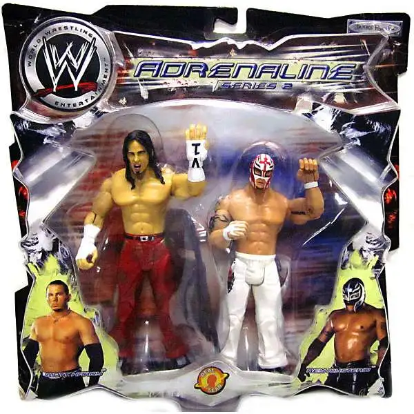 WWE Wrestling Adrenaline Series 2 Matt Hardy & Rey Mysterio Action Figure 2-Pack