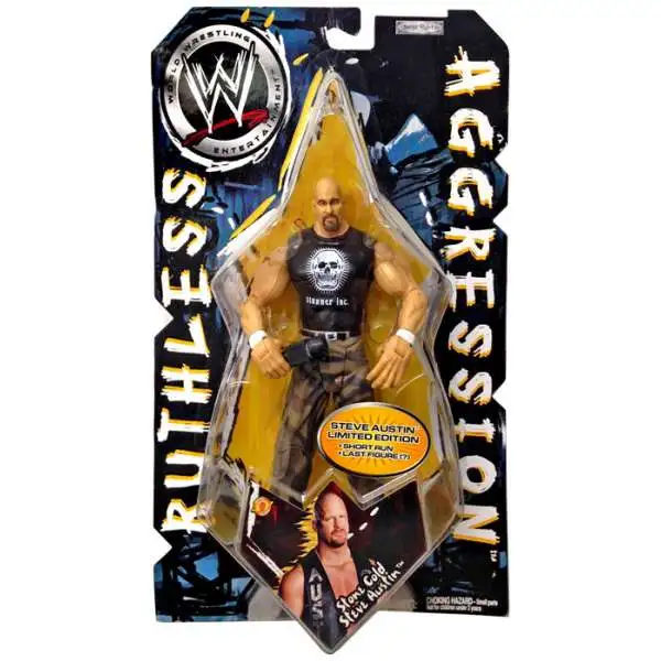 WWE Wrestling Ruthless Aggression Series 9 Steve Austin Action Figure