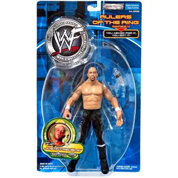 WWE Wrestling Rulers of the Ring Series 4 Justin Credible Action Figure