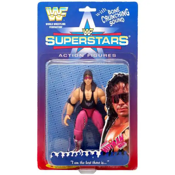 WWE Wrestling WWF Superstars Bret "The Hitman" Hart Action Figure