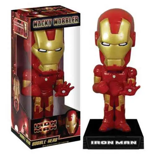 Funko Wacky Wobbler Iron Man Bobble Head [Iron Man Movie, Damaged Package]