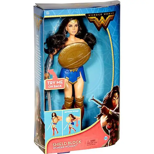 DC Shield Block Wonder Woman Doll