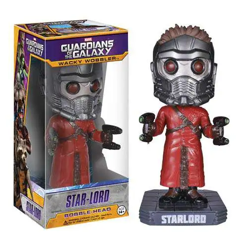 Funko Marvel Guardians of the Galaxy Wacky Wobbler Star-Lord Bobble Head [Damaged Package]