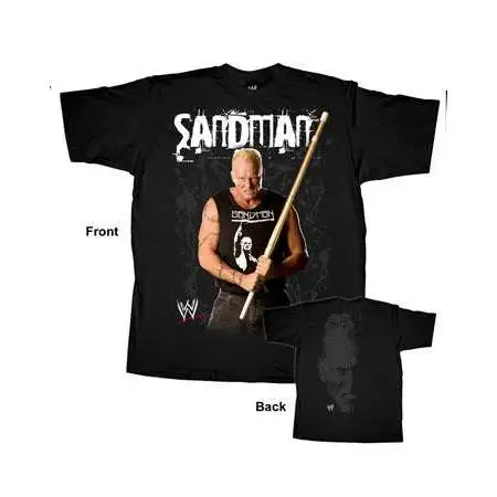 WWE Wrestling Sandman T-Shirt WWY072 [Youth XL]