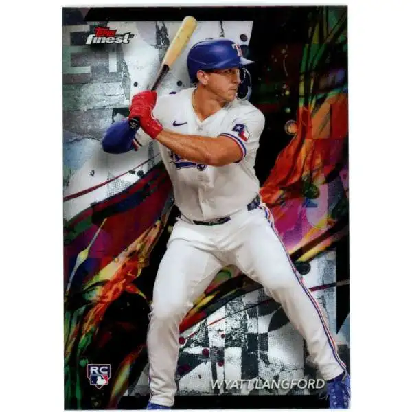 MLB 2024 Topps Finest Baseball Wyatt Langford #97 [Rookie]