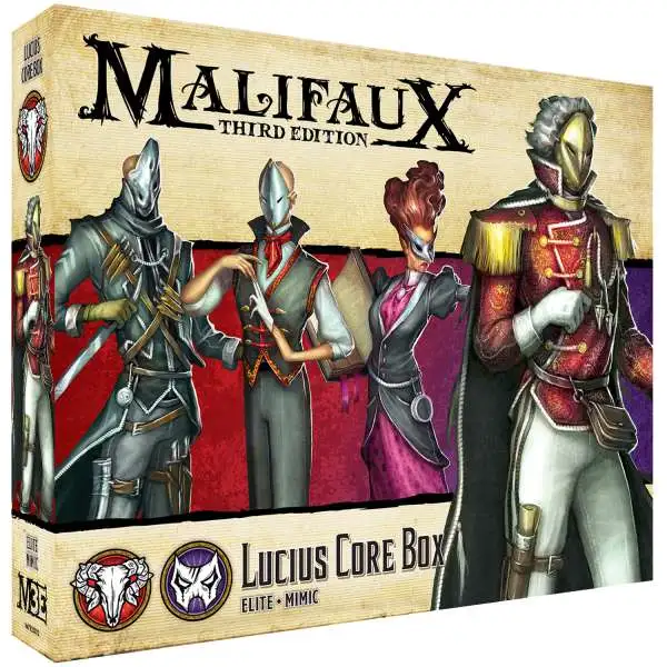 Malifaux Third Edition Lucius Core Box Miniatures