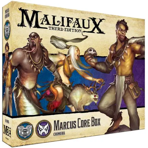 Malifaux Third Edition Marcus Core Box Miniatures