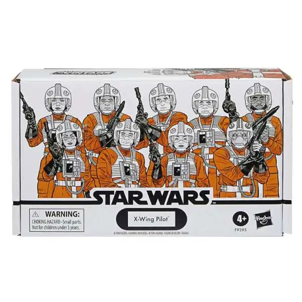 Star Wars The Mandalorian Vintage Collection X-Wing Pilot 3.75-Inch 4-Pack