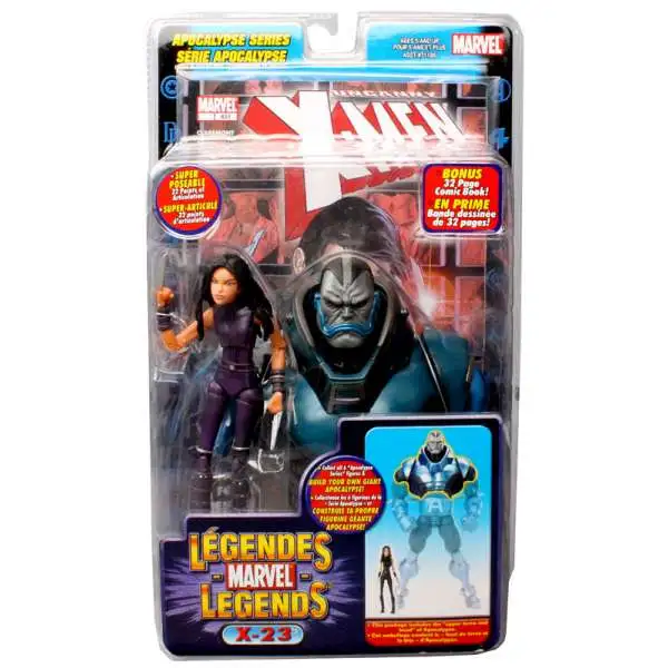 Marvel Legends Apocalypse Series X-23 Action Figure [Purple Suit]