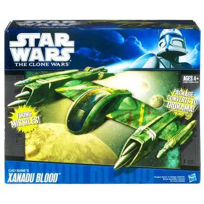 Star Wars Clone Wars 2010 Cad Bane's Xanadu Blood 3.75-Inch Vehicle