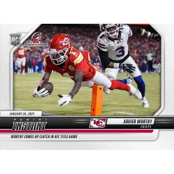 NFL 2024 Panini Instant Football Xavier Worthy #281 [Rookie]