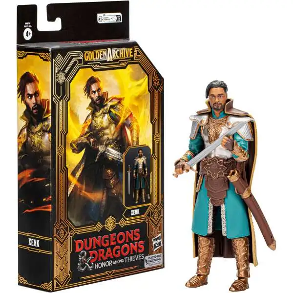 Dungeons & Dragons R.A. Salvatore's The Legend of Drizzt Golden Archive Xenk Action Figure (Pre-Order ships September)